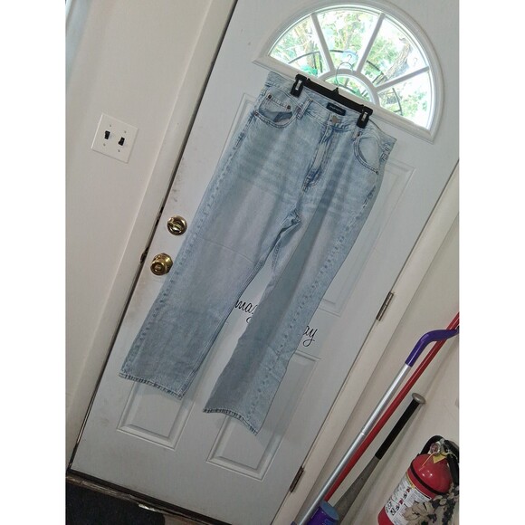Aeropostale 90's Baggy Blue Jeans 14 Light Washed Blue Wide Leg - Picture 1 of 7